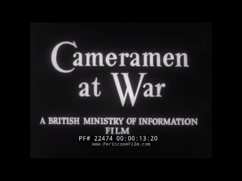 CAMERAMEN AT WAR BRITISH OFFICE  22474