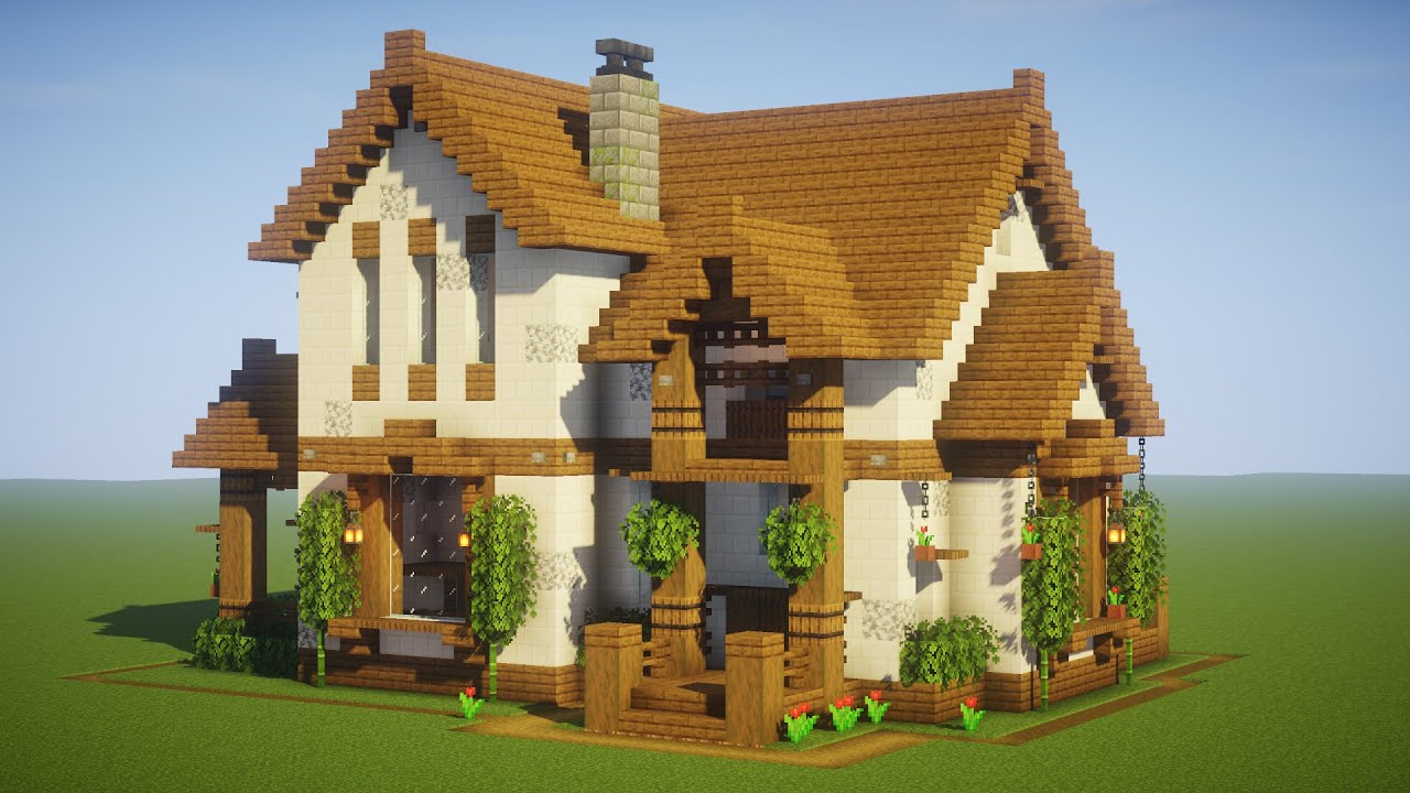 casa bonita minecraft  Minecraft houses, Cute minecraft houses, Minecraft  cottage