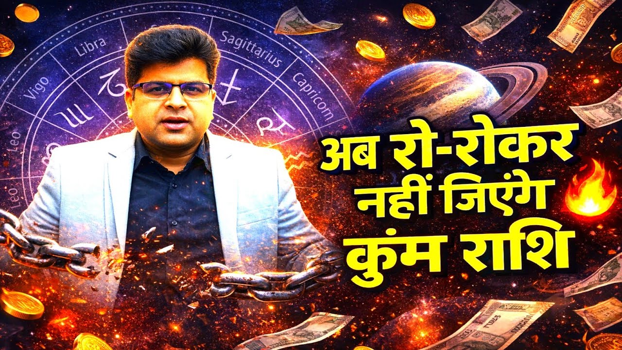 कुंभ राशि 2026 : अब रो-रोकर जीना बंद | शनि उत्तरा भाद्रपद का खतरनाक बदलाव | Aquarius Horoscope 2026