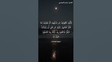 سورة المجادلة من آية 3 إلى آية 4 بصوت الشيخ ياسر الدوسري♥♥