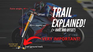 TRAIL EXPLAINED! | Motorcycle racing geometry