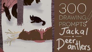 300 drawing prompts I №11 I непривычная цветовая гамма