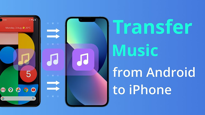 How to transfer downloaded music from android to iphone