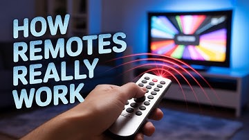 How TV Remotes REALLY Work (Invisible Light Explained!) 🔦 #remote