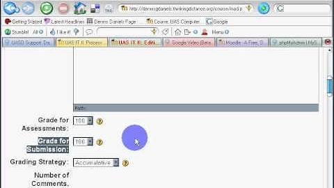 Moodle Review Setting Automatic Points for Submission of Binaries or Replies