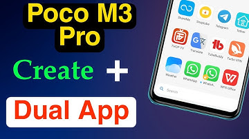How to Create Dual Whatsapp App in Poco M3 Pro | Poco M3 Pro Dual Apps Settings
