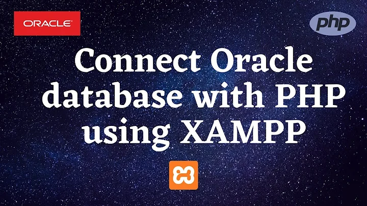 Oracle database connection with PHP using XAMPP