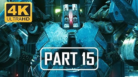 BOSS AIRBUSTER - FINAL FANTASY 7 REMAKE Walkthrough Part 15 (4K PS4 Pro Gameplay)