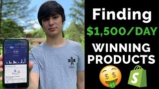 Finding $1,500/Day Shopify Dropshipping Products (Live Product Research) Part 2/6