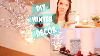 DIY Winter Decor//Easy Ideas for Home + Room Decor