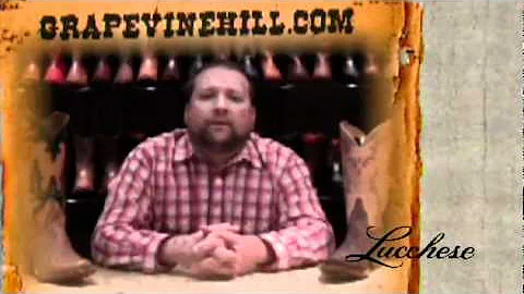 Lucchese Boots Fun Fact -Toe Styles