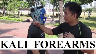 KALI FOREARMS : Methods of Attack (Abon Taktikal Empty Hands Tutorial )