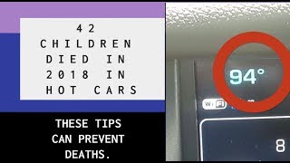 Tips to Prevent Hot Car Deaths