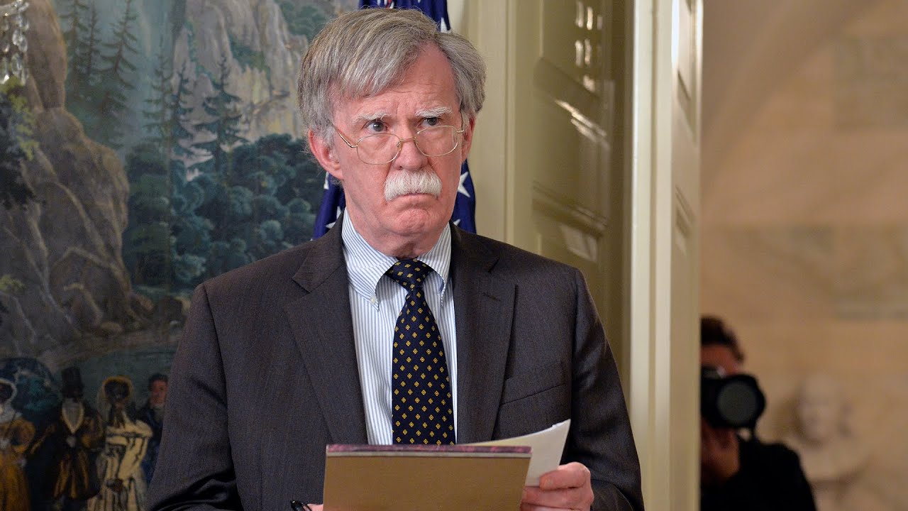 Donald Trump fires national security adviser John Bolton, citing 'disagreements'