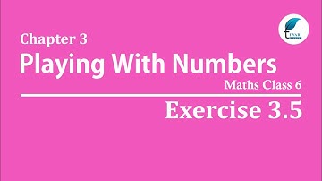 NCERT Solutions for Class 6 Maths Chapter 3 Exercise 3.5