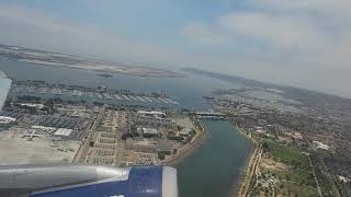 Jet Blue - A321 taking off from San Diego (KSAN) runway 27 - 