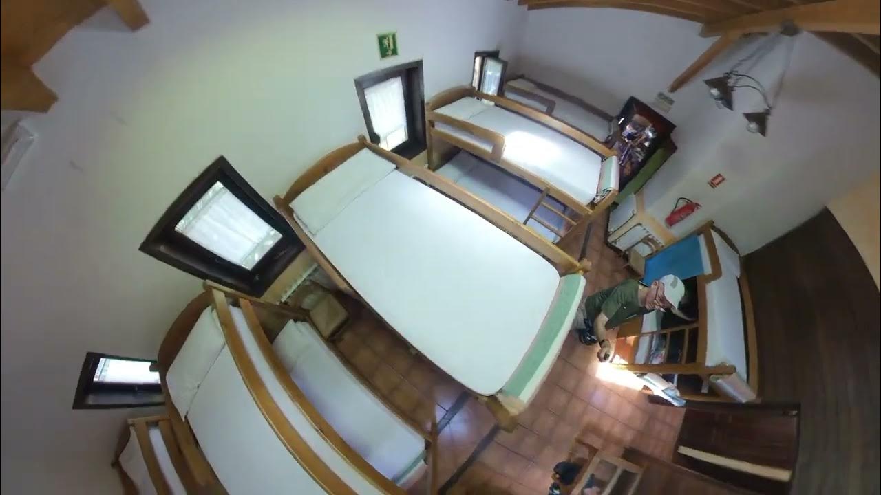 Interior shots of Albergue Verde, Hospital de Orbigo. YouTube