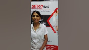CADD Nest  Rajajinagar Students Testimonial | cad cam training in bangalore CADD NEST