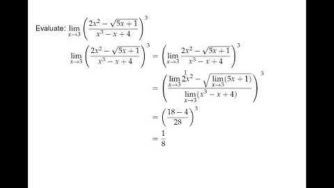 [Math 21] Lec 1.1 Limit of a Function and Limit Theorems (Part 3 of 4)