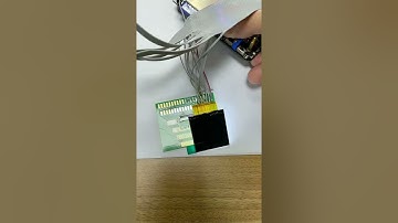 1.54/1.3 inch small square lcd display module testing