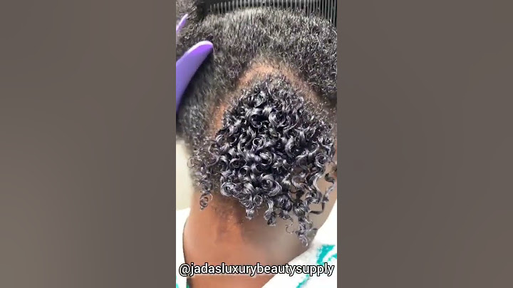 😍 Coco Black Naturals Curling Custard making curls POP! 😍