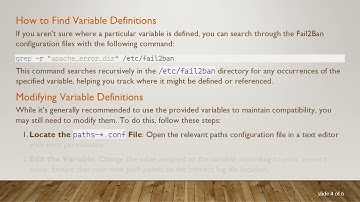 Understanding Fail2Ban jail.local Configuration: Variable Management Made Easy