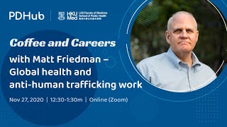 Coffee and Careers with Matt Friedman (27 November 2020)