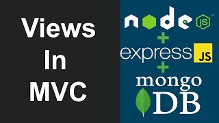 All About Views(EJS & PUG) In MVC In Node JS (Express JS) MongoDB In Hindi 2022