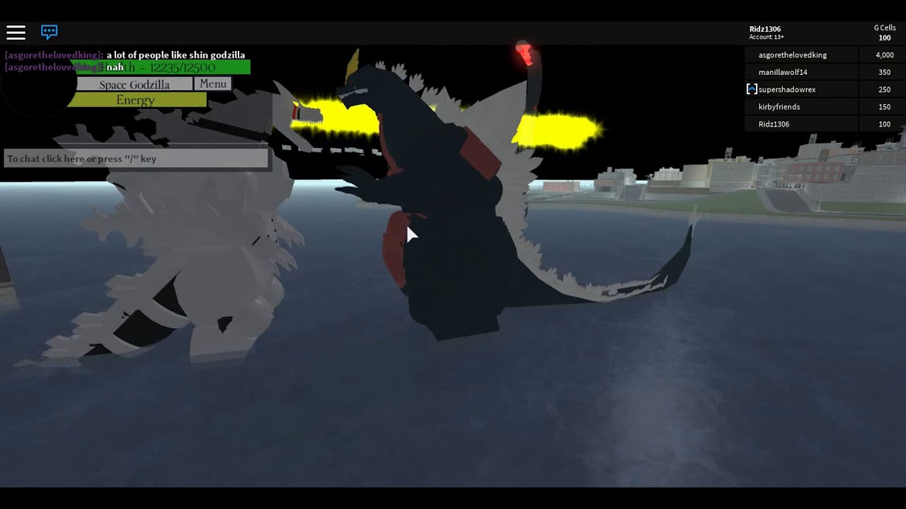Trying out Project kaiju-Roblox Project kaiju.