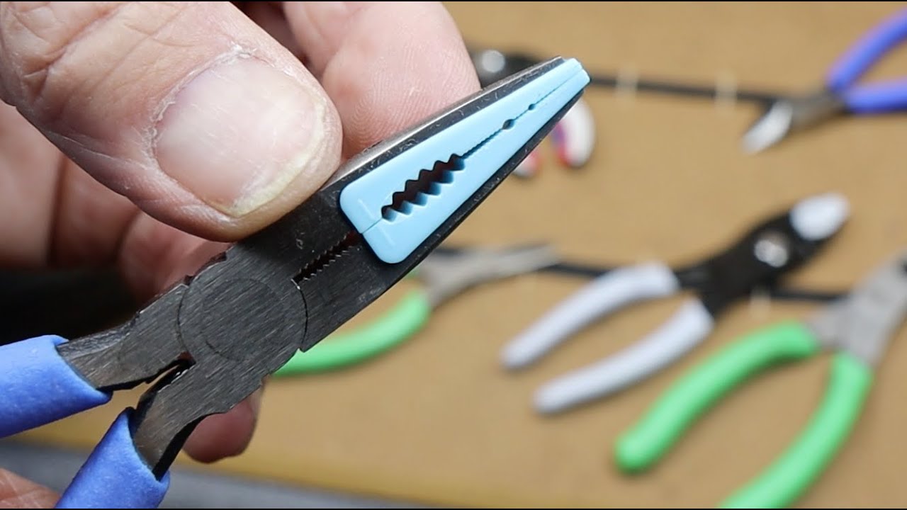 Tsunoda Long Nose Resin Tipped Pliers Perfect for softtouch detail