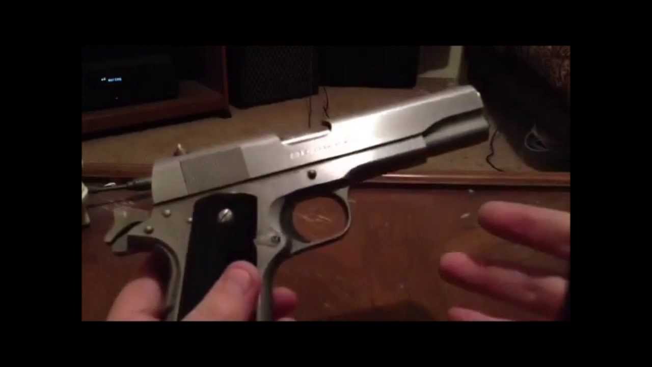 Colt 1911 Review and Re to James Yaeger - YouTube
