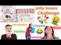 JELLY BEANS CHALLENGE,  Grageas de harry potter ,RETO SÚPER ASQUEROSO xD!