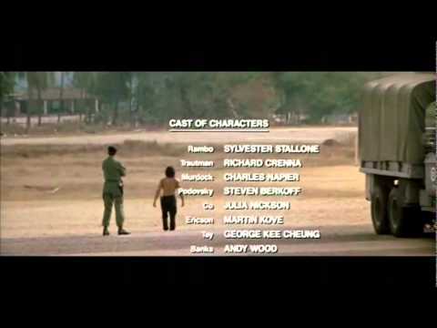 Rambo ending scene