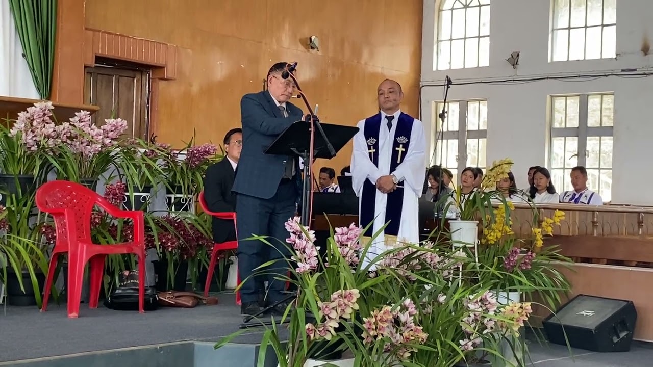 Tiyichan Lotha Baptist Ekhumkho Pastor Lhidong dongta: Rev S Illow Ezung and Sukumbemo Murry.