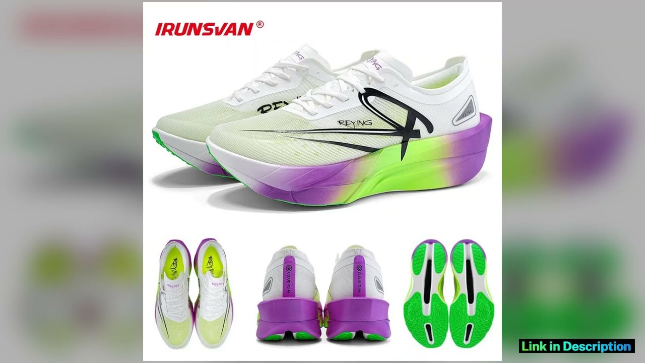 IRUNSVAN Chasing Light 10 Professional Marathon Full Length Carbon Plate Running Shoes Marathon Sho