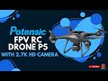 Potensic p5 on amazon  fpv rc drone with 4k camera  raalmak