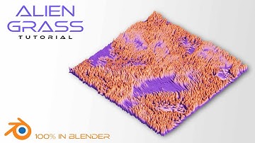 Animated Grass in Blender using Geometry Nodes