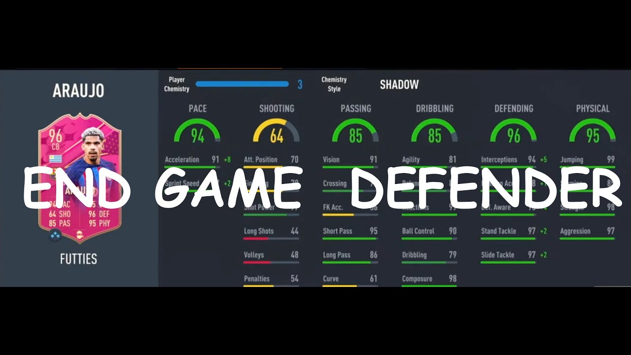 The best FIFA 23 Defender I've used! Araujo Player review Ultimate Team Futties
