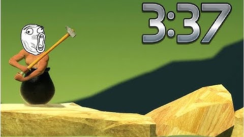 Getting Over It with Bennett Foddy Speedrun (3:37)