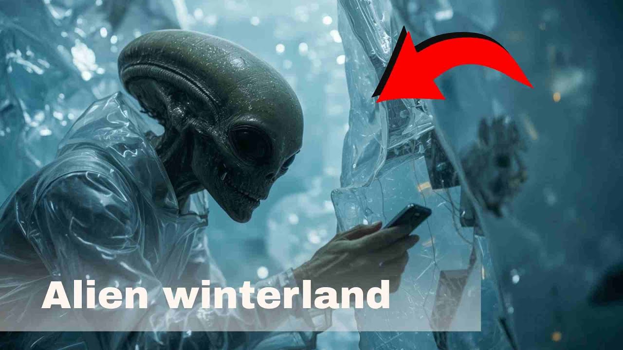 Sci-fi The ice land 3000 AI Generated