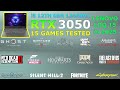 Lenovo LOQ - RTX 3050 6GB + i5 12th Gen 12450HX - Test in 15 Games