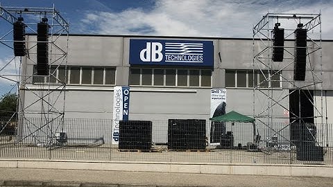 db Technologies DVA  subwoofer  Marques disponible en Tunisie Chez ; Acoustic Design & Broadcast