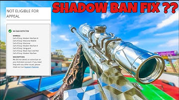 (NO FIX) WARZONE SHADOWBAN FIX !!! NO MORE SHADOW BAN LOOP !! #amaxri