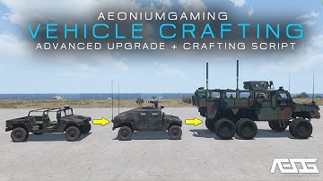 Arma 3 Exile Script - Vehicle Crafting | AeoniumGaming Server Showcase