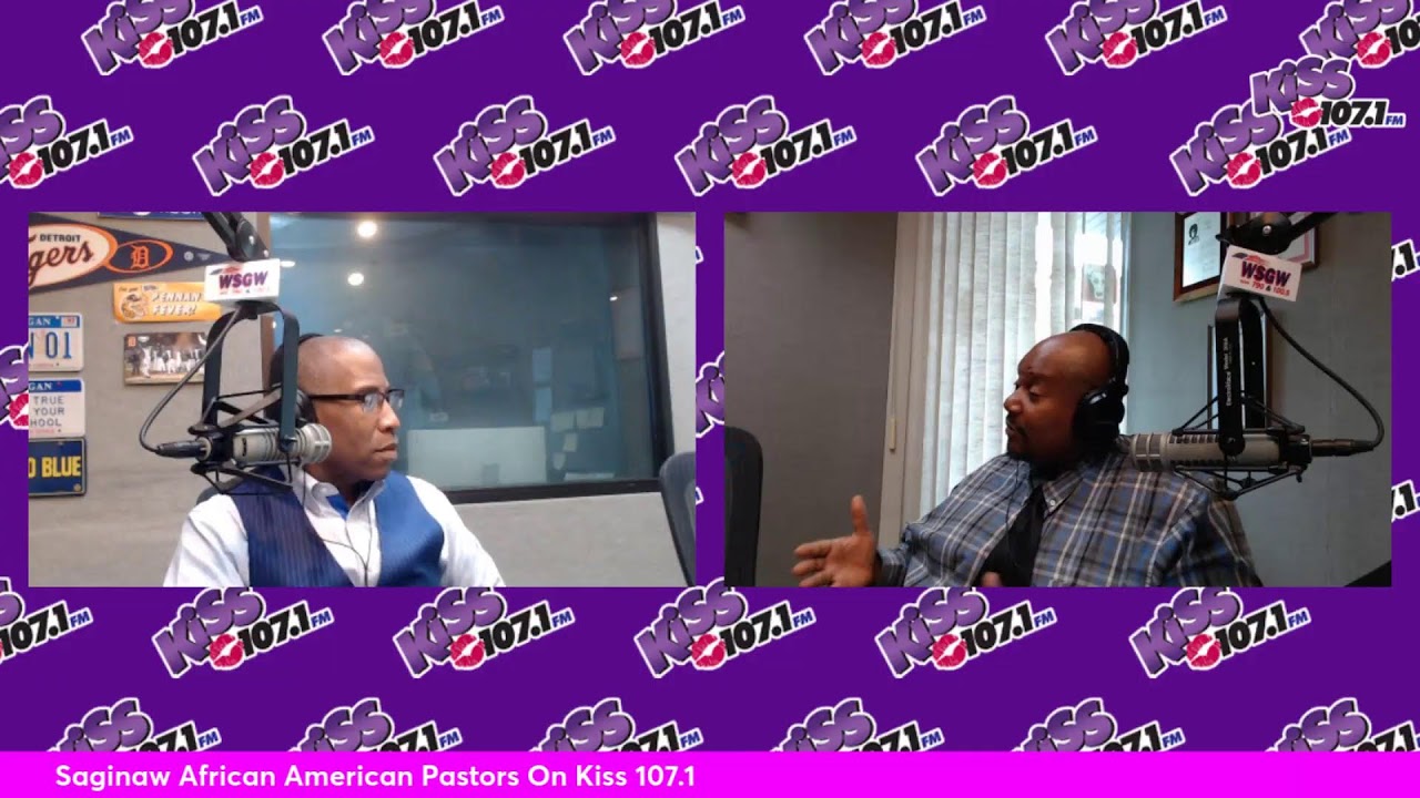 Saginaw african american pastors on kiss 107 1 wtlz youtube