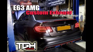 Mercedes E63 Exhaust Sound | E63 AMG | Custom Exhaust Decat and Remap with Pops and Bangs