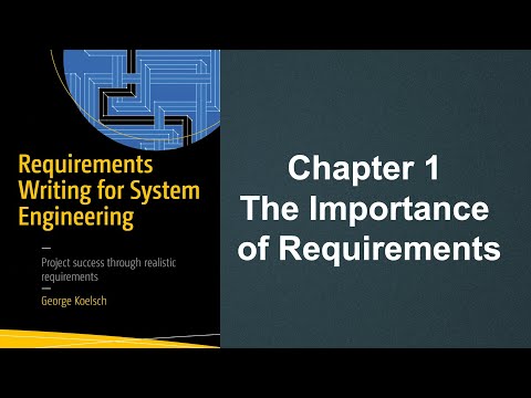 The Importance of Requirements - Requirements Writing for System Engineering - Chapter 1 - Arabic