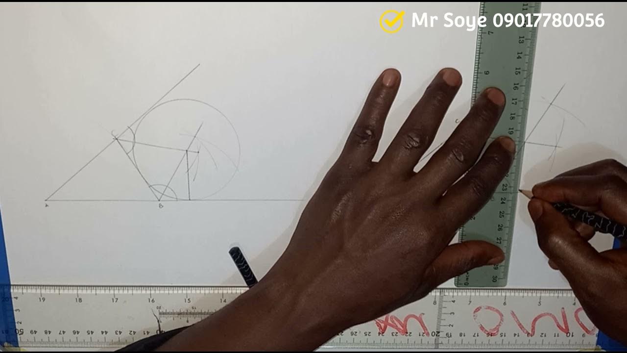 Solution to question 1b WAEC 2020 technical drawing paper 2(West Africa Examination Council