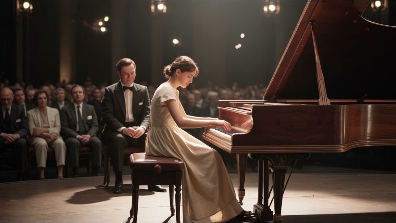 Une jeune aveugle ridiculisée par un pianiste célèbre , puis elle captive le monde avec son melodie
